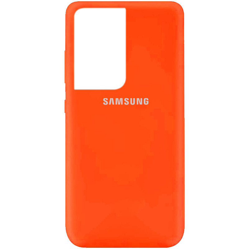 

Чехол Silicone Cover Full Protective (AA) для Samsung Galaxy S21 Ultra Оранжевый / Neon Orange (166929)
