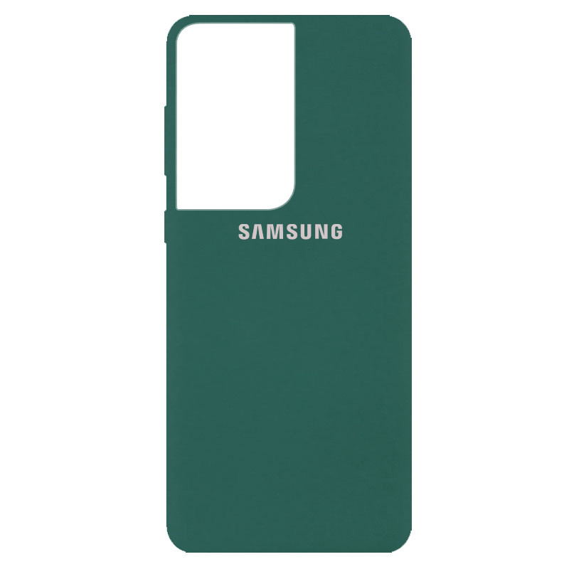 

Чехол Silicone Cover Full Protective (AA) для Samsung Galaxy S21 Ultra Зеленый / Pine green (166923)