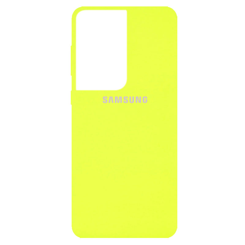 

Чехол Silicone Cover Full Protective (AA) для Samsung Galaxy S21 Ultra Желтый / Flash (166920)