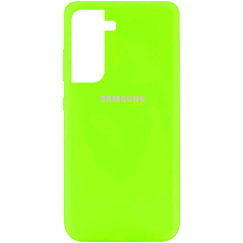 

Чехол Silicone Cover Full Protective (AA) для Samsung Galaxy S21+ Салатовый / Neon green (166982)