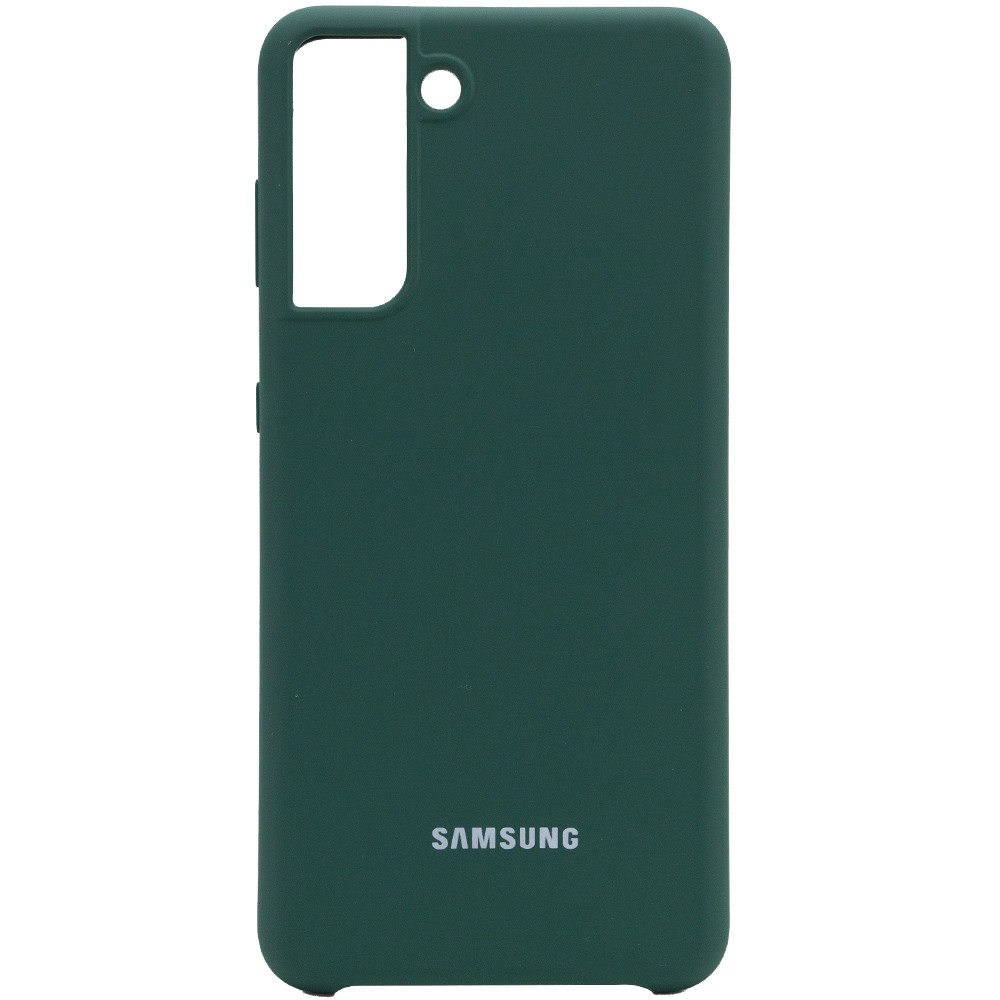 

Чохол Silicone Cover (AA) для Samsung Galaxy S21 (Зелений / Pine green)