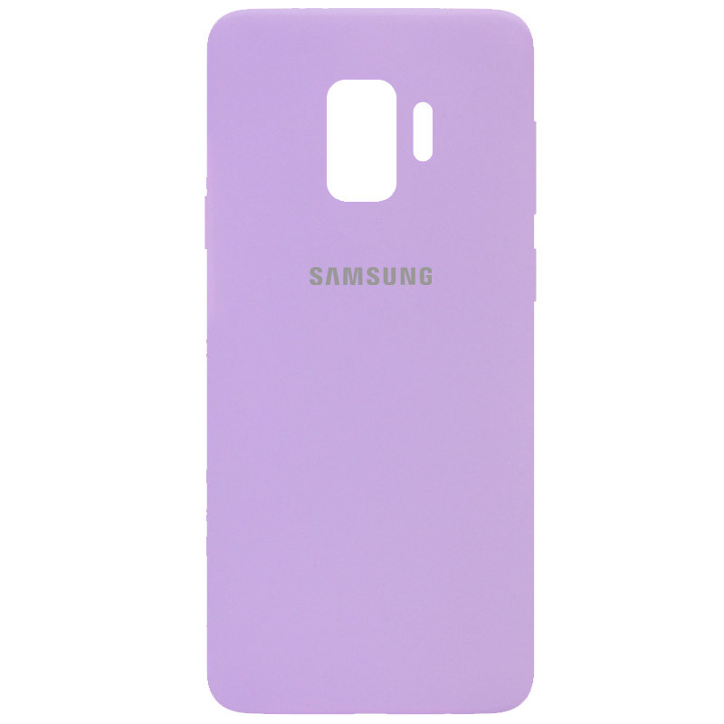 

Чохол Silicone Cover Full Protective (AA) для Samsung Galaxy S9 (Бузковий / Lilac)
