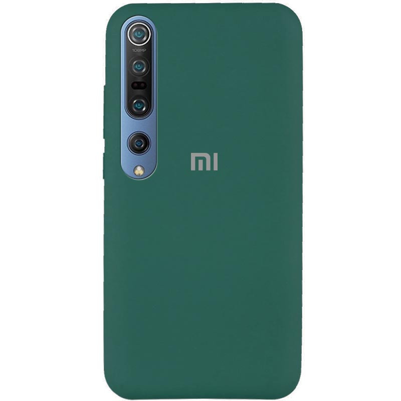 

Чехол Silicone Cover Full Protective (AA) для Xiaomi Mi 10 Зеленый / Pine green (152291)