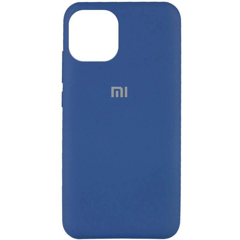 

Чохол Silicone Cover Full Protective (AA) для Xiaomi Mi 11 Lite (Синій / Navy Blue)