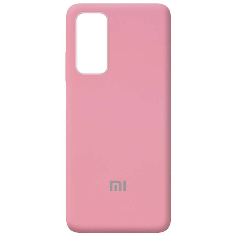 

Чохол Silicone Cover Full Protective (AA) для Xiaomi Mi 10T (Рожевий / Pink)