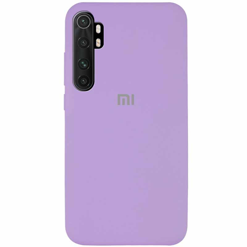 

Чохол Silicone Cover Full Protective (AA) для Xiaomi Mi Note 10 Lite (Бузковий / Lilac)