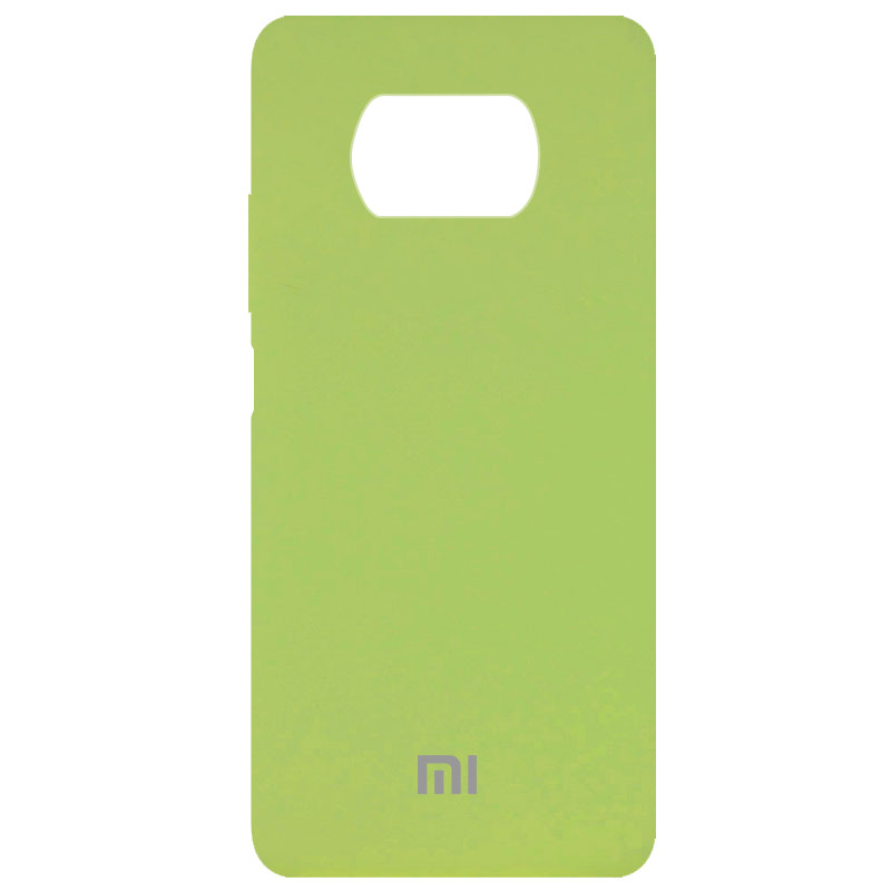 

Чехол Silicone Cover Full Protective (AA) для Xiaomi Poco X3 Pro Мятный / Mint (166810)