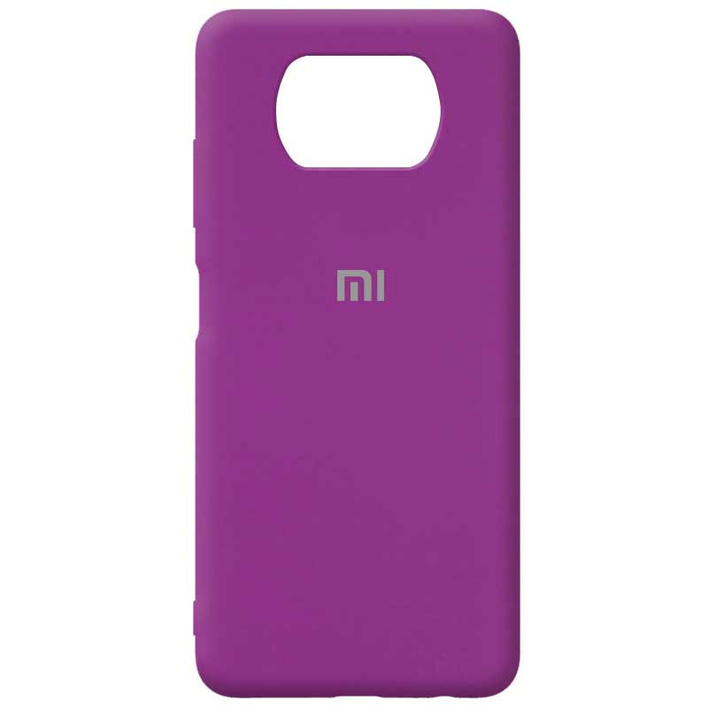 

Чехол Silicone Cover Full Protective (AA) для Xiaomi Poco X3 NFC / Poco X3 Pro Фиолетовый / Grape (156401)