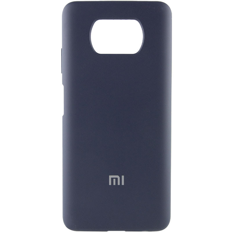 

Чехол Silicone Cover Full Protective (AA) для Xiaomi Poco X3 Pro Темно-синий / Midnight blue (156400)