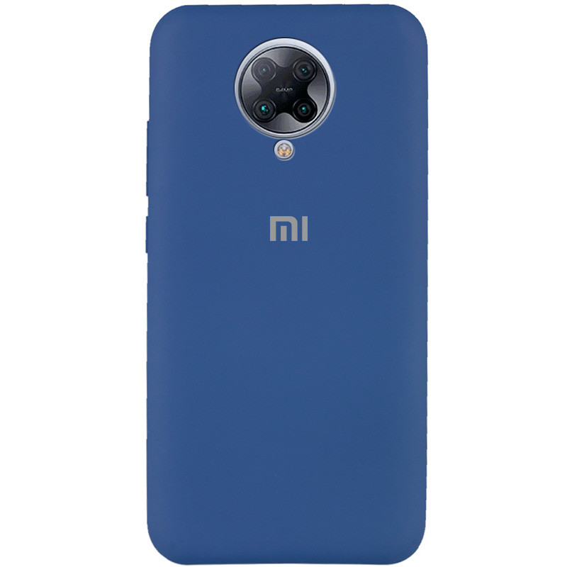 

Чохол Silicone Cover Full Protective (AA) для Xiaomi Redmi K30 Pro (Синій / Navy Blue)