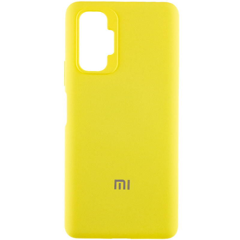 

Чохол Silicone Cover Full Protective (AA) для Xiaomi Redmi Note 10 Pro Max (Жовтий / Bright Yellow)