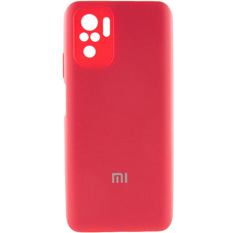 

Чехол Silicone Cover Full Camera (AA) для Xiaomi Redmi Note 10 / Note 10s Красный / Rose Red (174824)