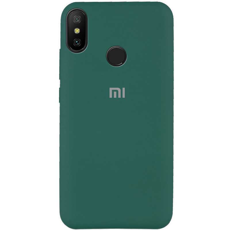 

Чехол Silicone Cover Full Protective (AA) для Xiaomi Redmi Note 6 Зеленый / Pine green (152296)