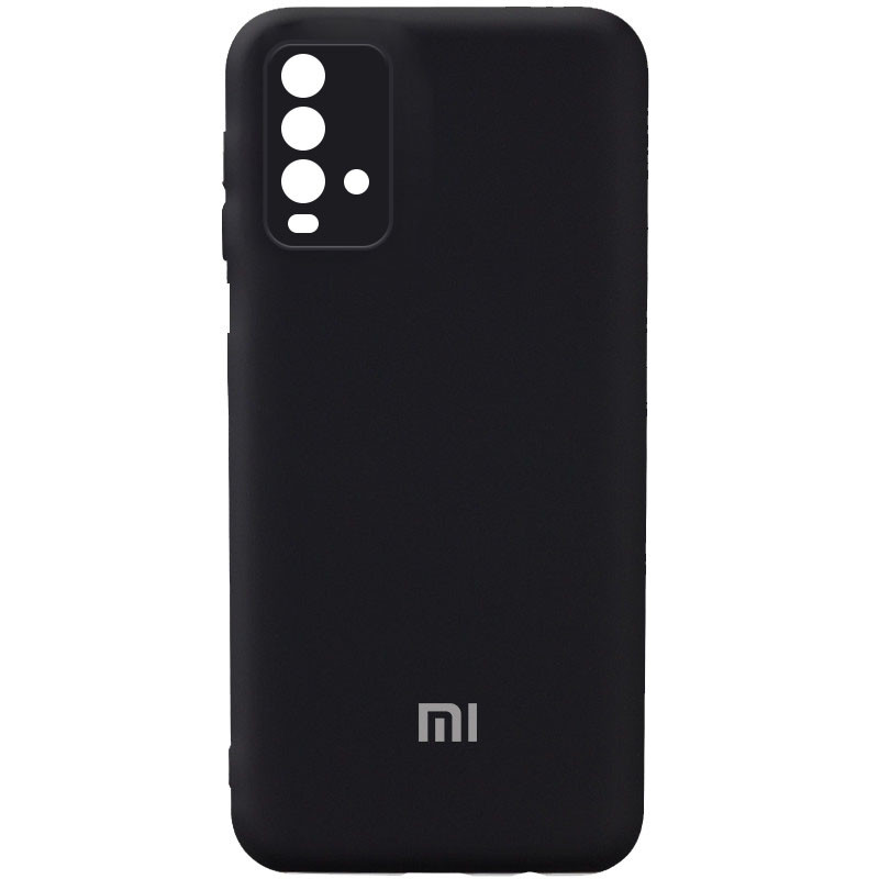 

Чохол Silicone Cover Full Camera (AA) для Xiaomi Redmi Note 9 4G (Чорний / Black)