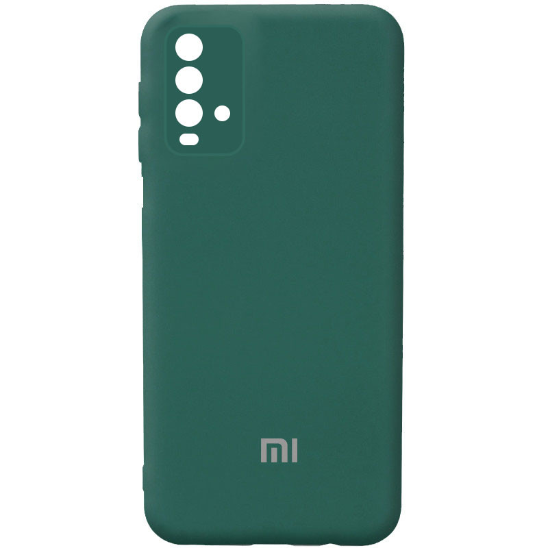 

Чохол Silicone Cover Full Camera (AA) для Xiaomi Redmi 9T (Зелений / Pine green)