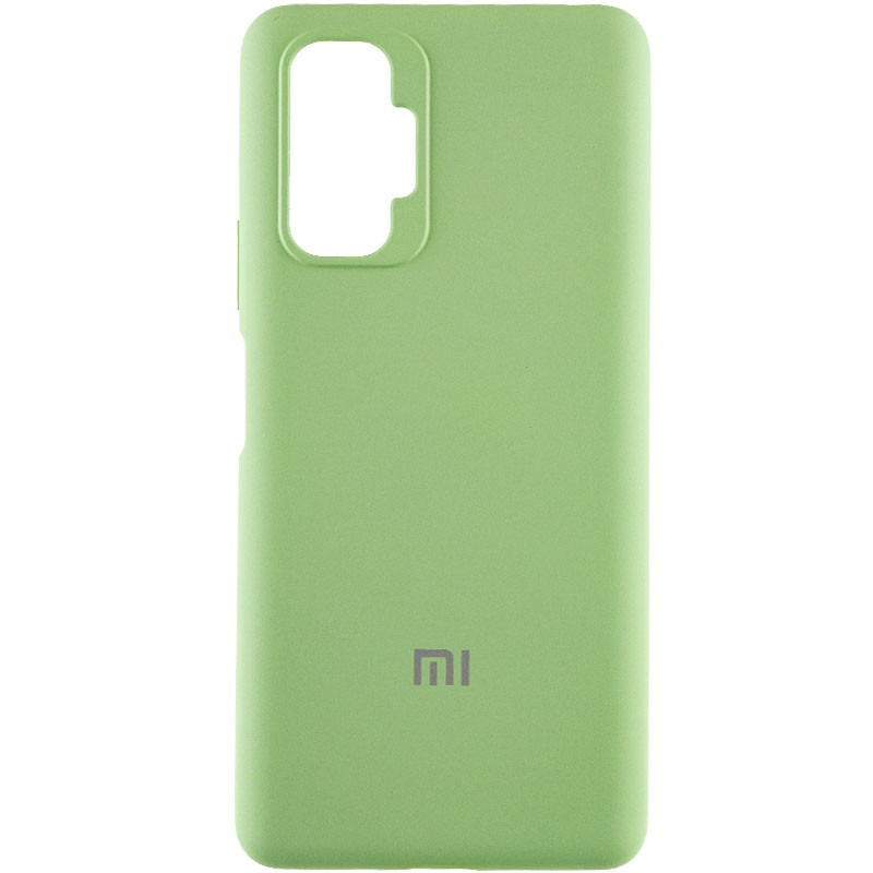 

Чохол Silicone Cover Full Protective (AA) для Xiaomi Redmi Note 10 Pro Max (М'ятний / Mint)