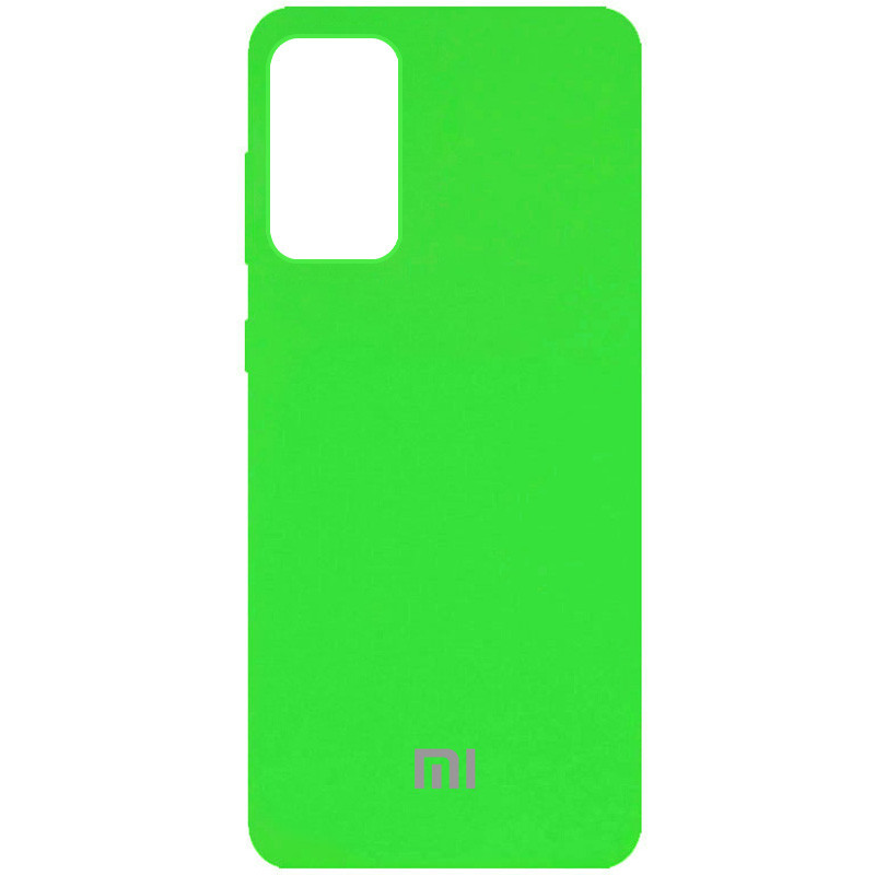 

Чехол Silicone Cover Full Protective (AA) для Xiaomi Redmi Note 10 Pro Салатовый / Neon green (180353)