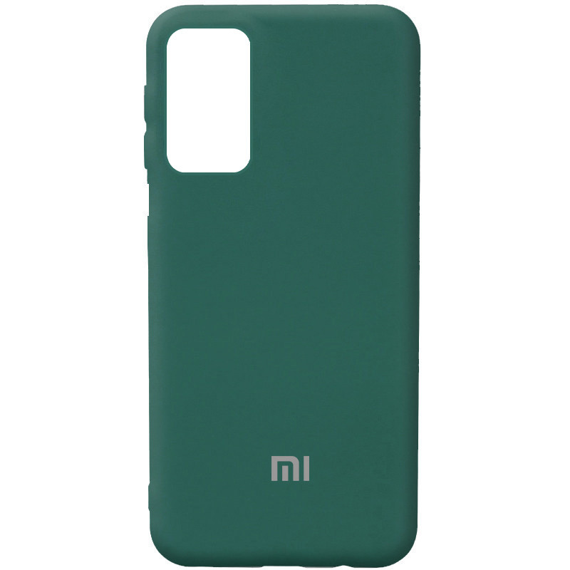 

Чохол Silicone Cover Full Protective (AA) для Xiaomi Redmi Note 10 Pro Max (Зелений / Pine green)