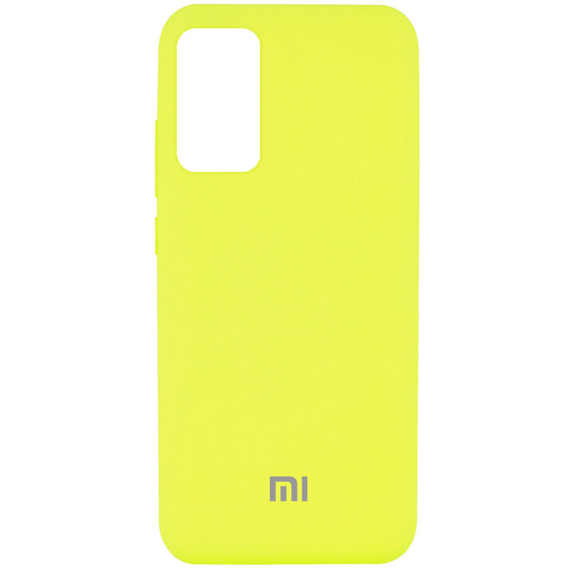 

Чехол Silicone Cover Full Protective (AA) для Xiaomi Redmi Note 10 Pro Желтый / Flash (180325)