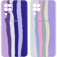 Чехол Silicone Cover Full Rainbow для Samsung Galaxy A22 4G / M32