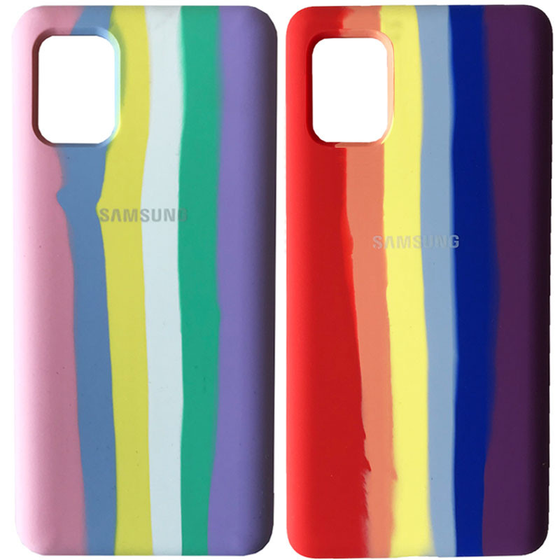 

Чохол Silicone Cover Full Rainbow для Samsung Galaxy A51