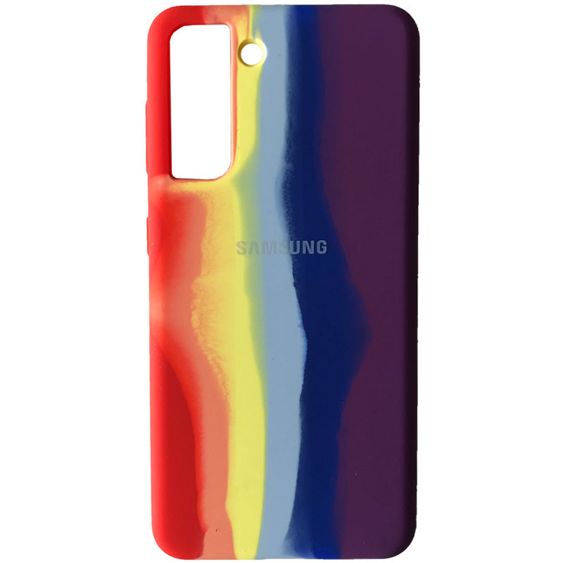 

Чехол Silicone Cover Full Rainbow для Samsung Galaxy S21+ Красный / Фиолетовый (189168)