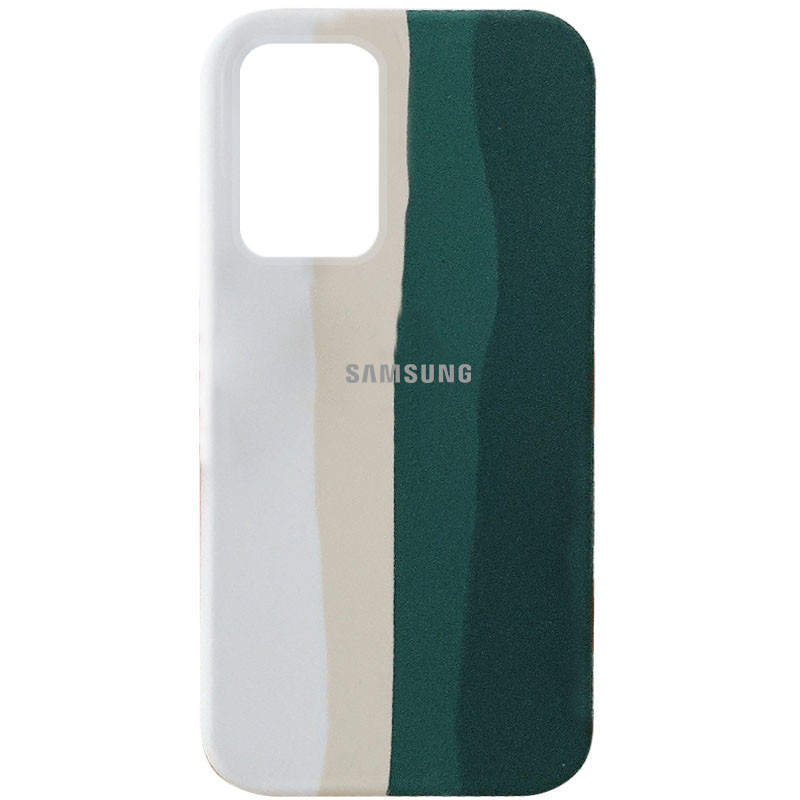 

Чехол Silicone Cover Full Rainbow для Samsung Galaxy S22 Ultra Белый / Зеленый (235418)