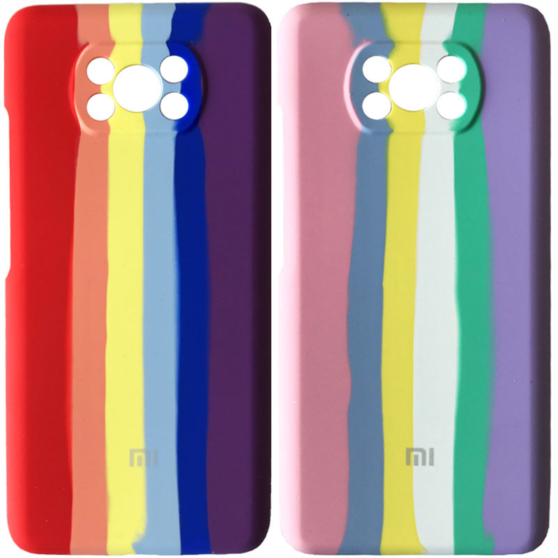 

Чехол Silicone Cover Full Rainbow для Xiaomi Poco X3 NFC / Poco X3 Pro (185628)