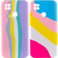 Чехол Silicone Cover Full Rainbow without logo для Xiaomi Redmi 10A / 9C