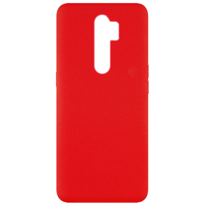 

Чохол Silicone Cover Full without Logo (A) для Oppo A5 (2020) (Червоний / Red)