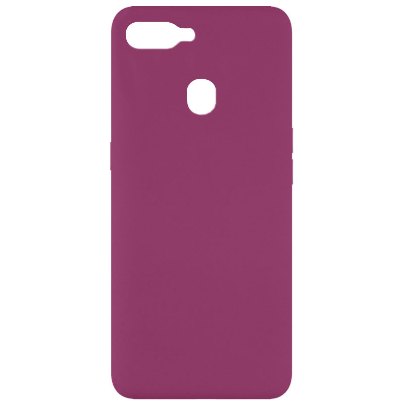 

Чехол Silicone Cover Full without Logo (A) для Oppo A5s / Oppo A12 Бордовый / Marsala (153388)