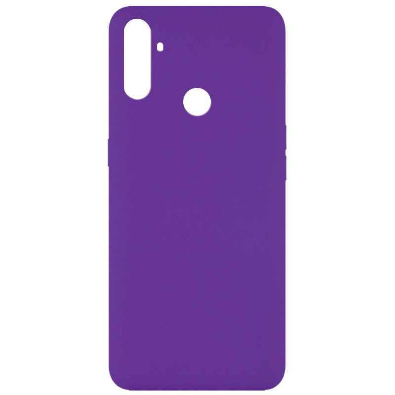 

Чехол Silicone Cover Full without Logo (A) для Realme C3 Фиолетовый / Purple (153424)