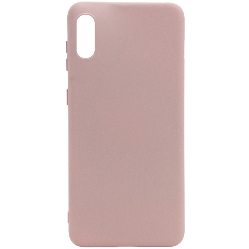 

Чохол Silicone Cover Full without Logo (A) для Samsung Galaxy A02 (Рожевий / Pink Sand)