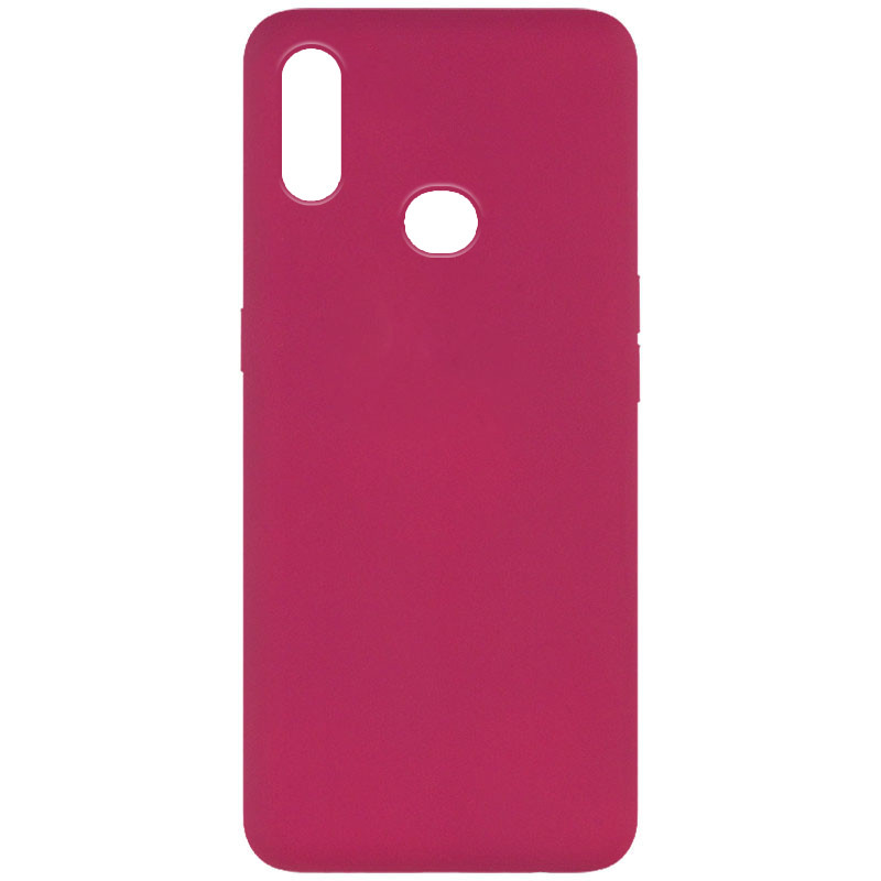 

Чохол Silicone Cover Full without Logo (A) для Samsung Galaxy A10s (Бордовий / Marsala)
