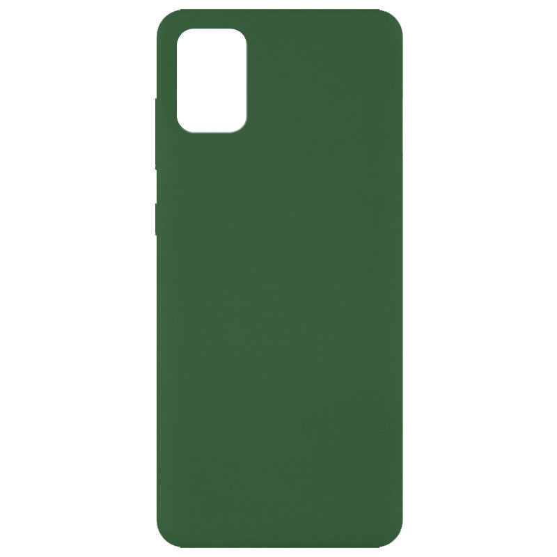 

Чехол Silicone Cover Full without Logo (A) для Samsung Galaxy A31 Зеленый / Dark green (153464)