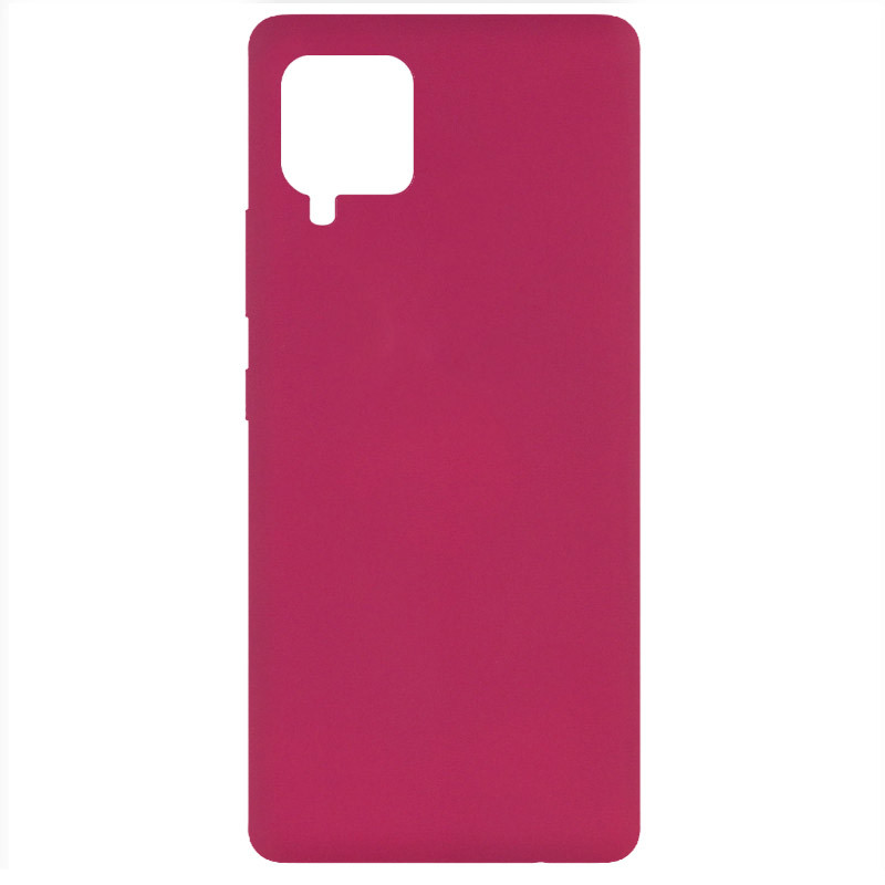 

Чохол Silicone Cover Full without Logo (A) для Samsung Galaxy A42 5G (Бордовий / Marsala)
