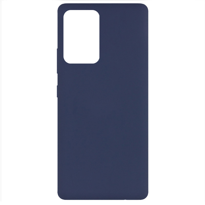 

Чохол Silicone Cover Full without Logo (A) для Samsung Galaxy A52 5G (Синій / Midnight blue)