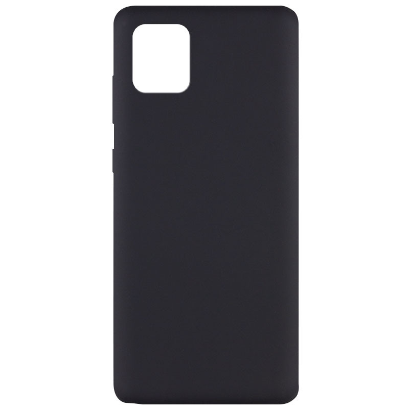 

Чехол Silicone Cover Full without Logo (A) для Samsung Galaxy Note 10 Lite (A81) Черный / Black (153542)