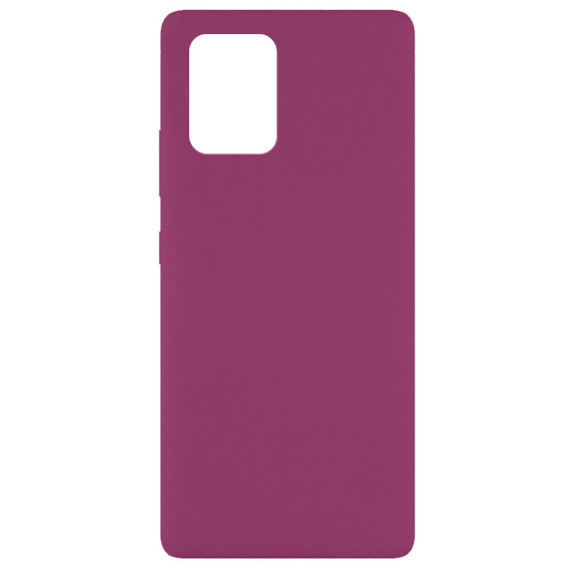 

Чехол Silicone Cover Full without Logo (A) для Samsung Galaxy S10 Lite Бордовый / Marsala (153562)