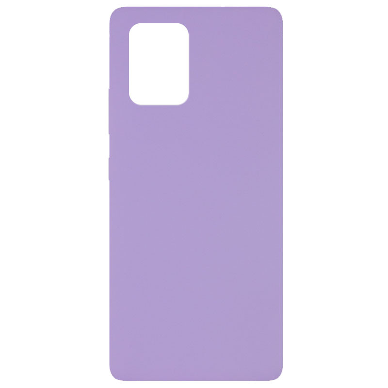 

Чехол Silicone Cover Full without Logo (A) для Samsung Galaxy S10 Lite Сиреневый / Dasheen (153565)