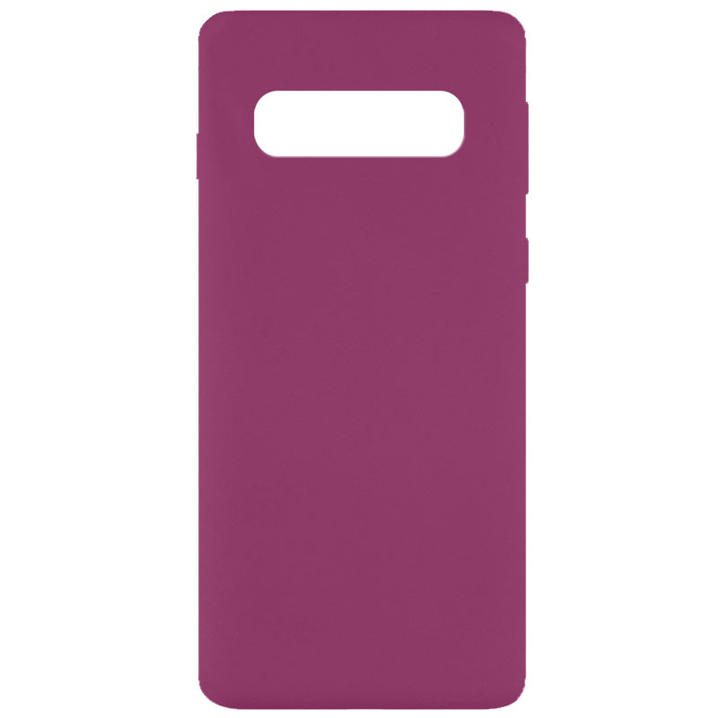 

Чехол Silicone Cover Full without Logo (A) для Samsung Galaxy S10 Бордовый / Marsala (153546)