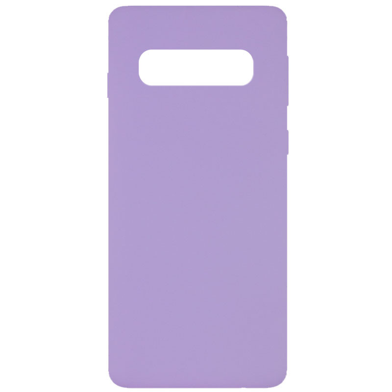 

Чехол Silicone Cover Full without Logo (A) для Samsung Galaxy S10 Сиреневый / Dasheen (153558)