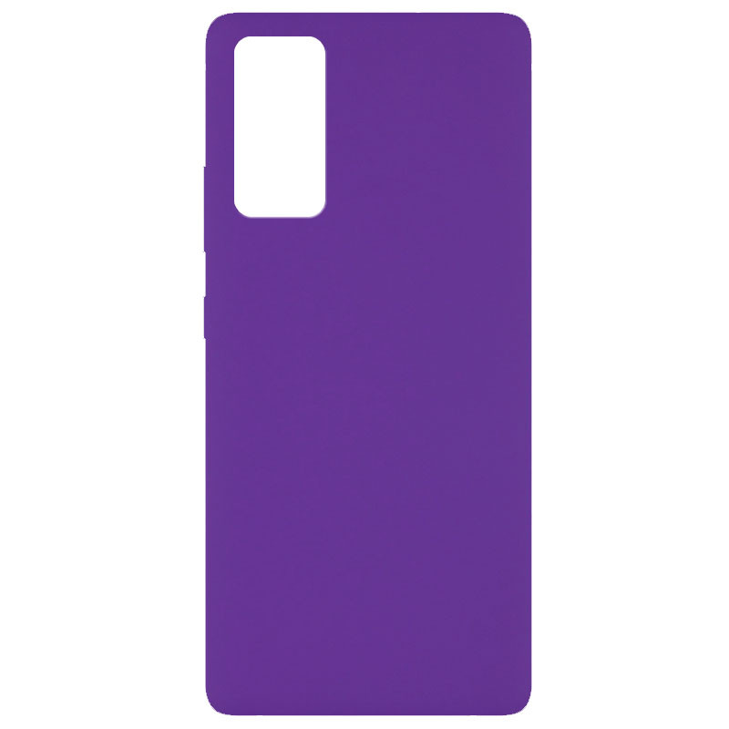 

Чехол Silicone Cover Full without Logo (A) для Samsung Galaxy S20 FE Фиолетовый / Purple (153583)