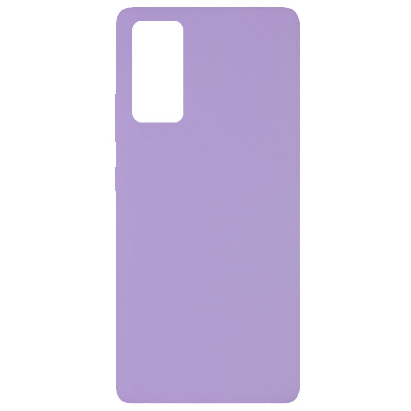 

Чехол Silicone Cover Full without Logo (A) для Samsung Galaxy S20 FE Сиреневый / Dasheen (153581)