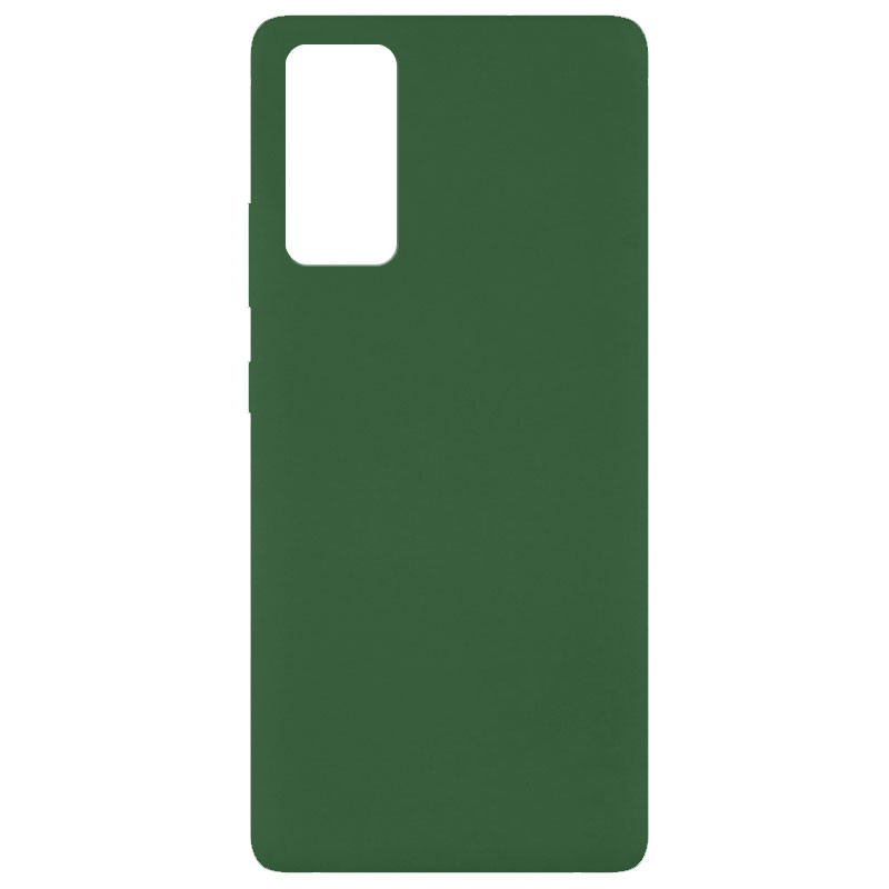 

Чехол Silicone Cover Full without Logo (A) для Samsung Galaxy S20 FE Зеленый / Dark green (153572)