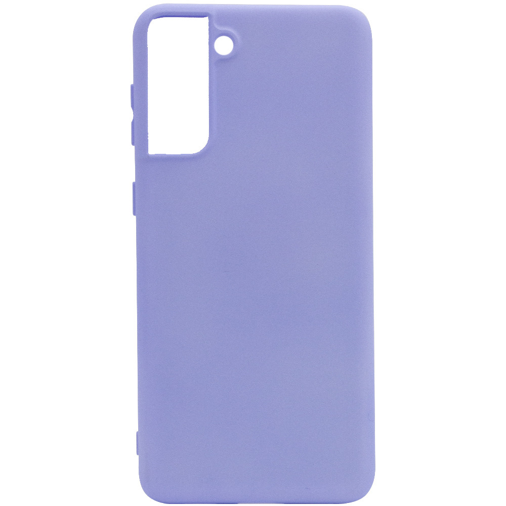 

Чохол Silicone Cover Full without Logo (A) для Samsung Galaxy S21+ (Бузковий / Dasheen)