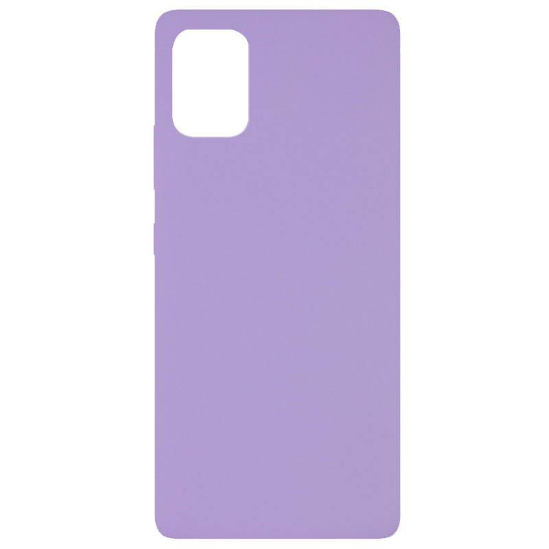 

Чохол Silicone Cover Full without Logo (A) для Xiaomi Mi 10 Lite (Бузковий / Dasheen)