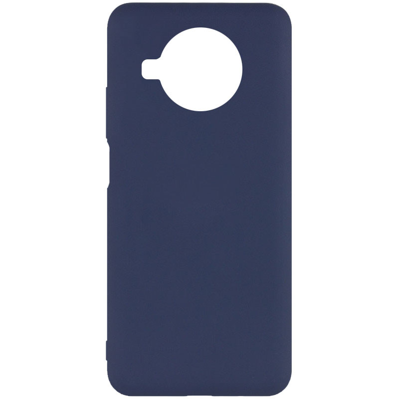 

Чохол Silicone Cover Full without Logo (A) для Xiaomi Redmi Note 9 Pro 5G (Синій / Midnight blue)