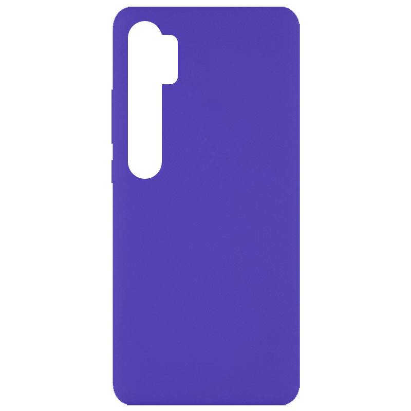 

Чохол Silicone Cover Full without Logo (A) для Xiaomi Mi Note 10 Lite (Фіолетовий / Purple)