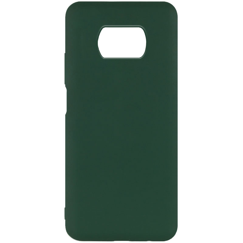 

Чехол Silicone Cover Full without Logo (A) для Xiaomi Poco X3 Pro Зеленый / Dark green (165579)